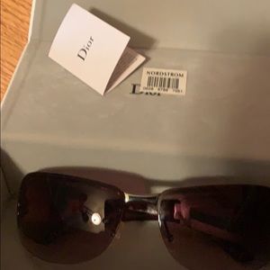 Dior sunglasses and case flash sale